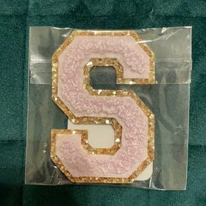 NWT Stoney Clover Lane “S” Patch